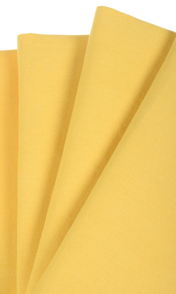 Cotton Made-to-Measure Curtains (Yellow)