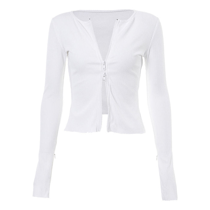 Long Sleeve Slim Knit Cardigan