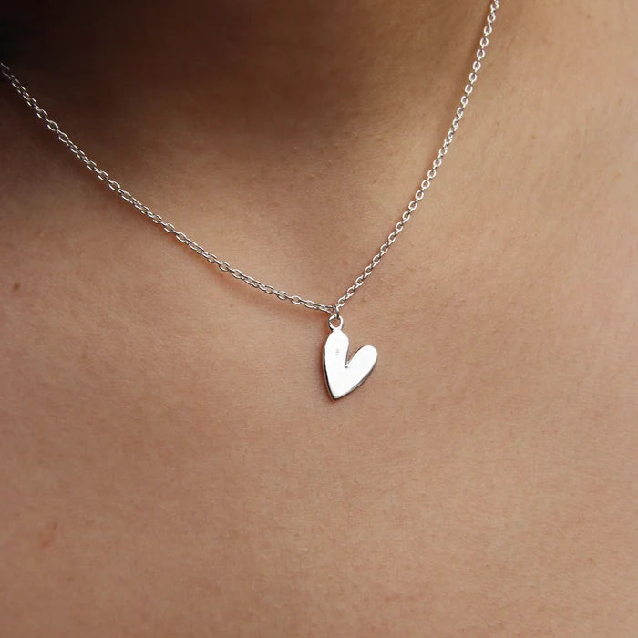 Lovely Necklace Silver in sterling silver, alternate angle detail view 2