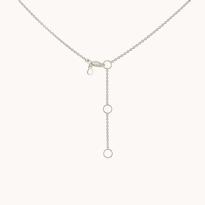 Lovely Necklace Silver in sterling silver, clasp detail view