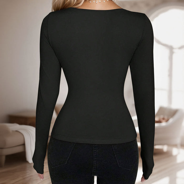 Low-Neck Tie Cardigan