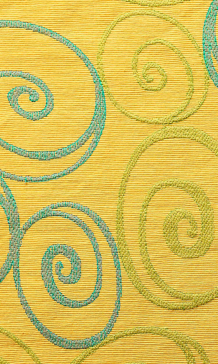 Cotton Home Textile Fabric Material By the Metre (Yellow Cotton)