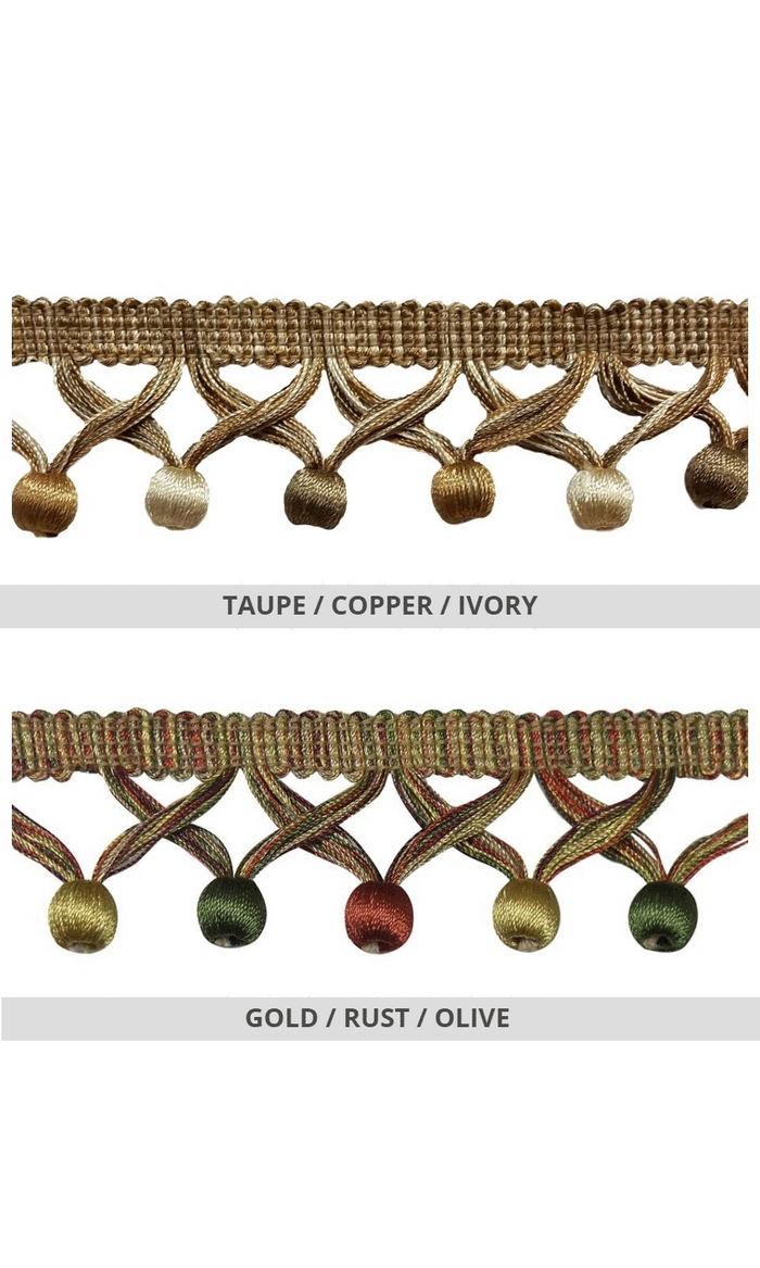 Tassel trim for drapes