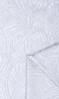 Self-Patterned Poly-Cotton Home Décor Fabric By the Metre (White)