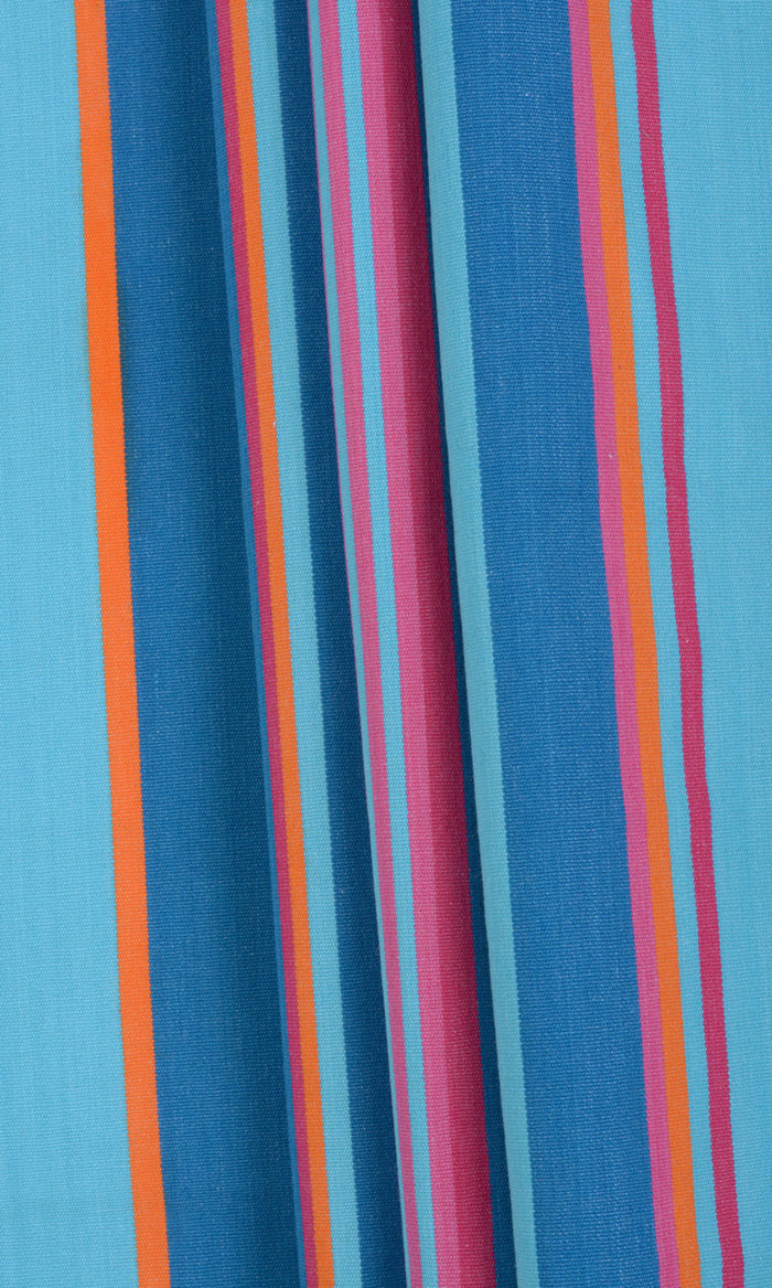 Cotton Made-to-Measure Curtains (Blue)