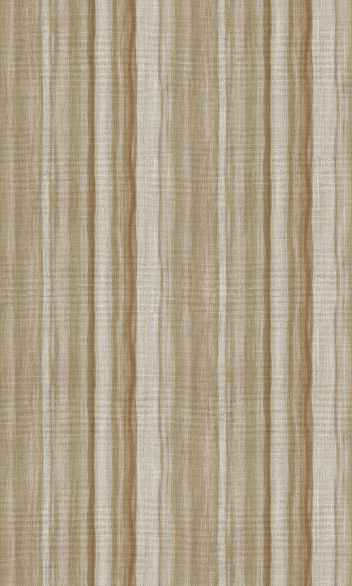 Modern Striped Fabric Material By the Metre (Brown/ Beige)