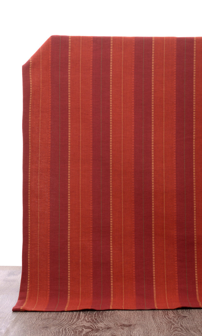 Cotton Curtain Panels for Living, Bedroom, Kitchen, Bathroom (Red)