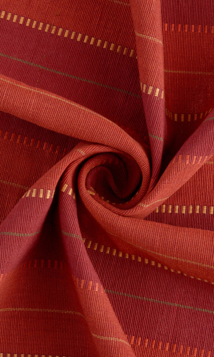Cotton Curtains / Drapes / Window Drapery Panels (Red)