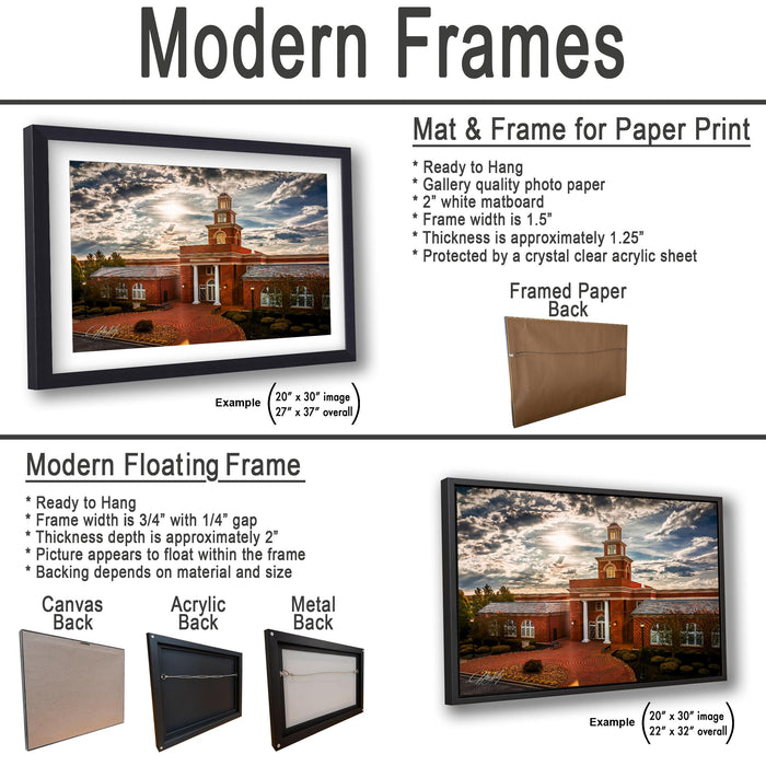 a picture of a building and a picture of a building