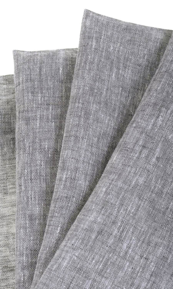 Linen Sheer Any Size Style Curtains (Grey)