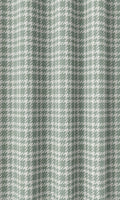 Checkered Drapes (Duck Egg Blue)