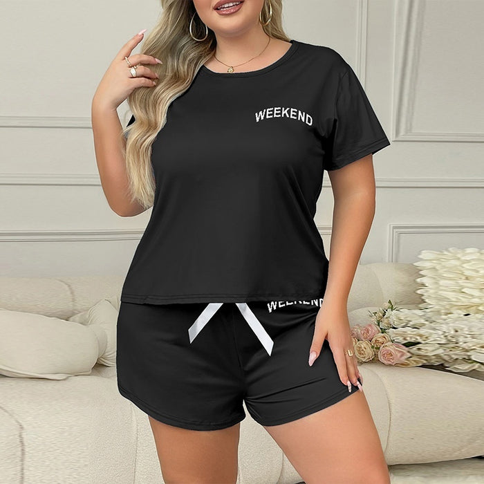 Mesh Splicing Lace-Up Two-Piece Set