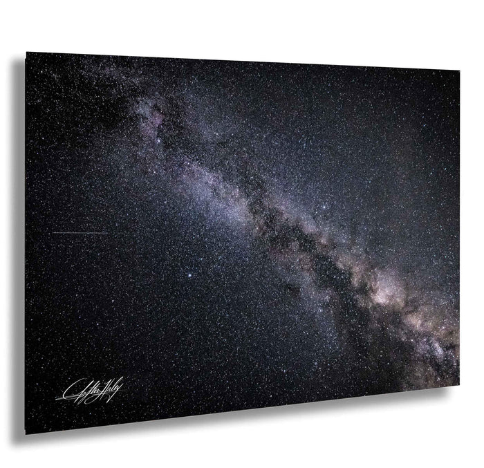 a stunning view of the Milky Way galaxy, showcasing its vastness and beauty against the night sky.