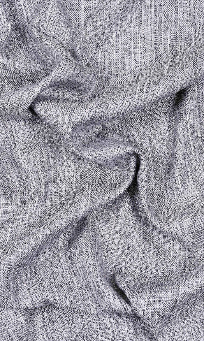 Textured Window Treatments Fabric By the Metre (Silver Grey)