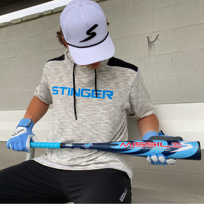 Missile S Aluminum BBCOR Certified -3 Baseball Bat