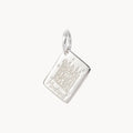 montreal postcard charm - sterling silver