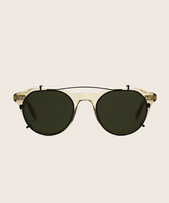 Johann Wolff Morrison Matte Black Green Clip #color_matte-black-green