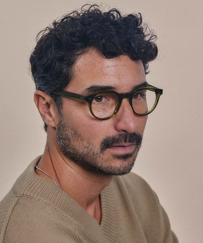 Johann Wolff Morrison Army Eyeglasses #color_army