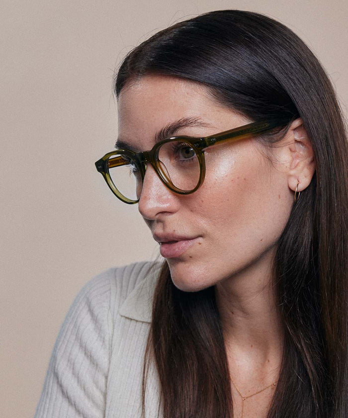 Johann Wolff Morrison Army Eyeglasses #color_army