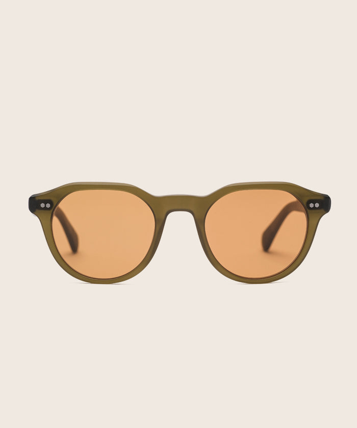 Johann Wolff Morrison Matte Army Light Sunglasses #color_matte-army-tuscan