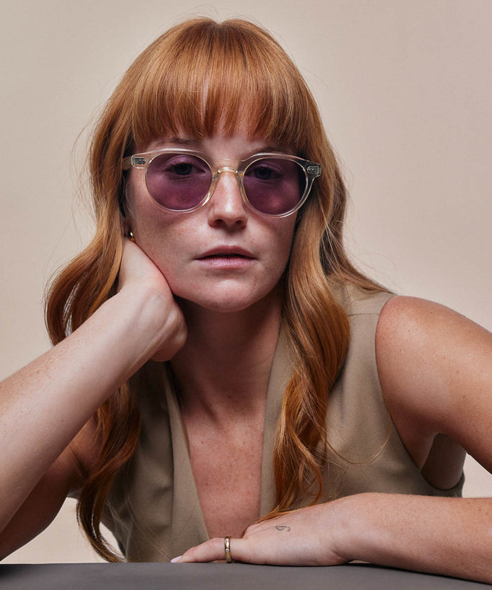 Johann Wolff Morrison Champagne Grape Sunglasses #color_champagne-grape