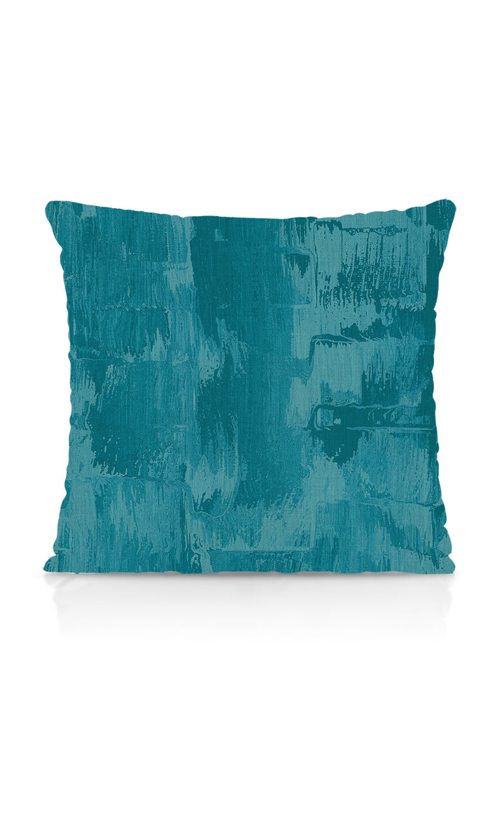 Striped Home Textile Fabric Material By the Metre (Teal/ Turquoise Blue)