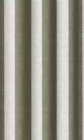 Striped Drapery (Olive Green/ White)