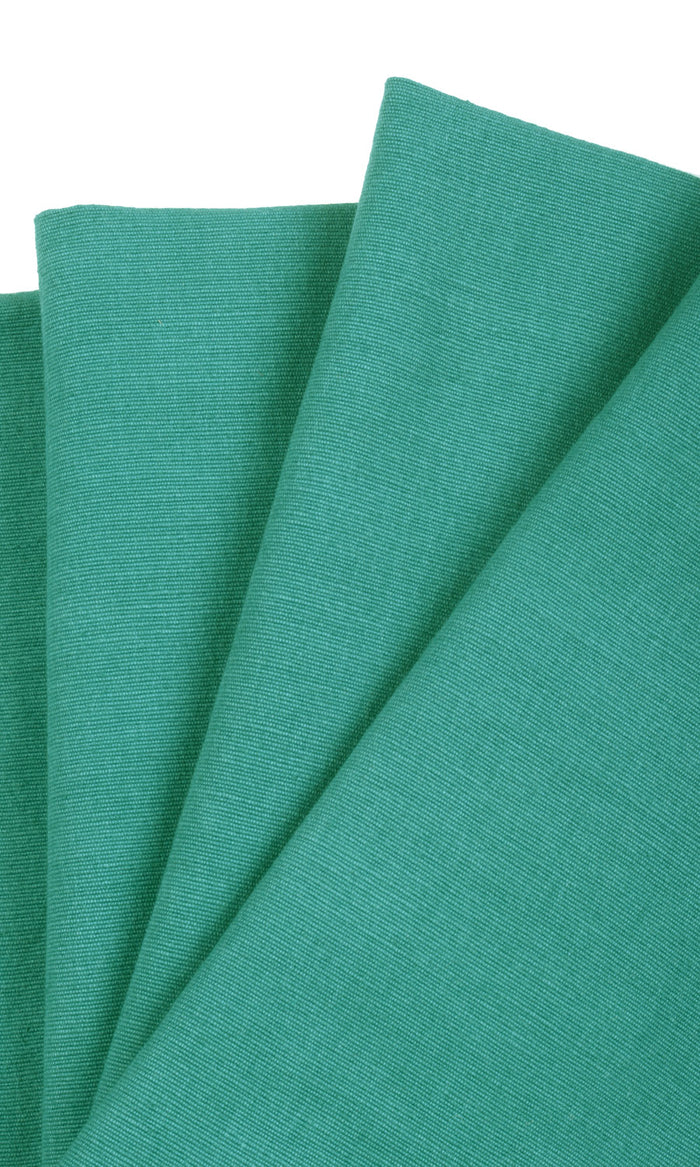 Cotton Curtain Panels for Living, Bedroom, Kitchen, Bathroom (Green)