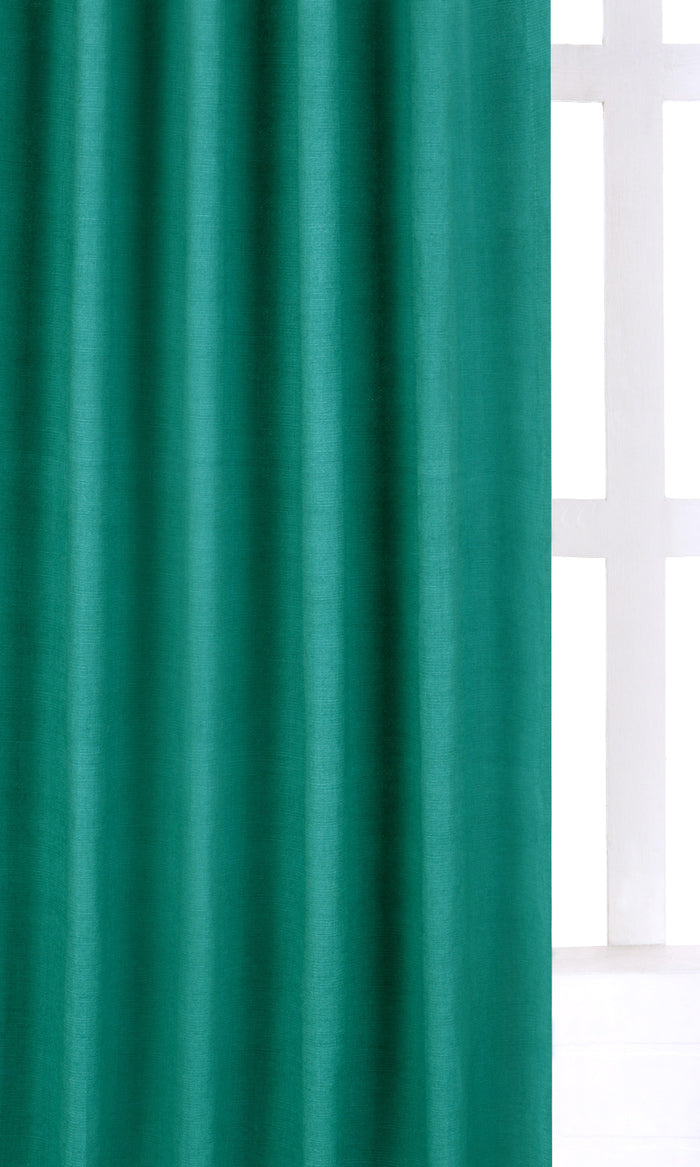 Cotton Made-to-Measure Curtains (Green)