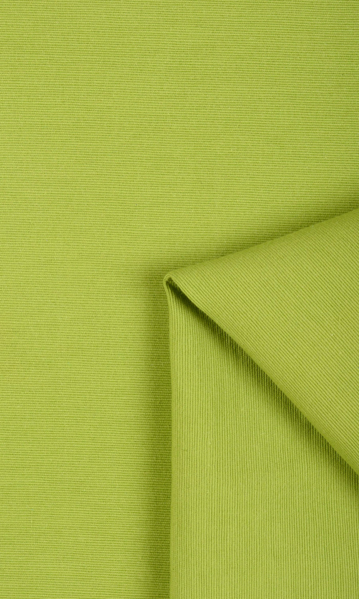 Cotton Pinch Pleat, Rod Pocket, Eyelet Curtains (Green)