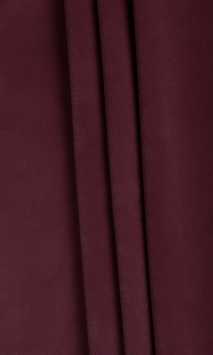 Velvet Fabric Material By the Metre (Deep Purple)