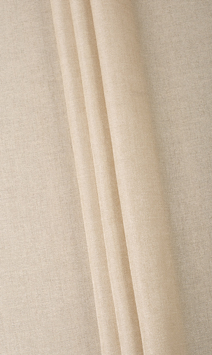 Plain Sheer Home Textile Fabric Material By the Metre (Hazelnut Beige)