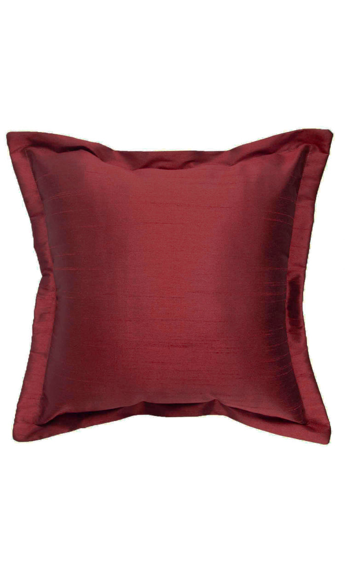 Faux Silk Curtains (Red/ Orange) Extra Long Short Wide
