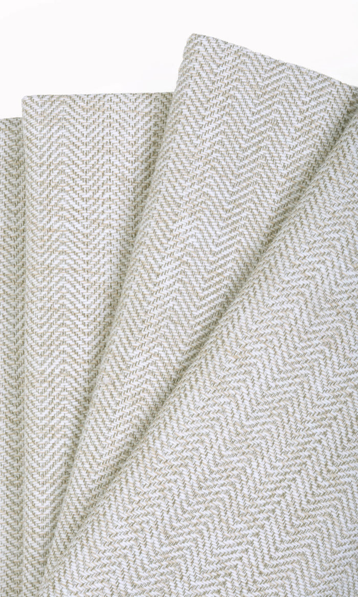 Cotton Window Treatments Fabric By the Metre (Cream)