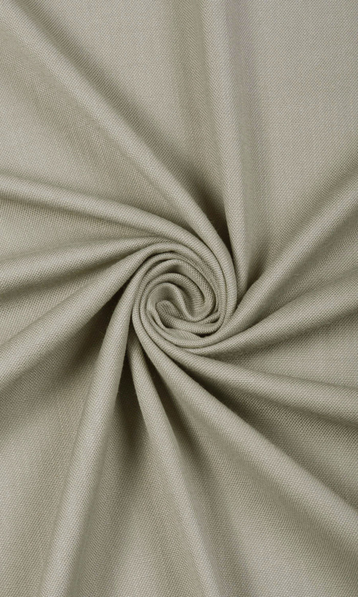 Poly-Cotton Curtain Panels for Living, Bedroom, Kitchen, Bathroom (Grey)