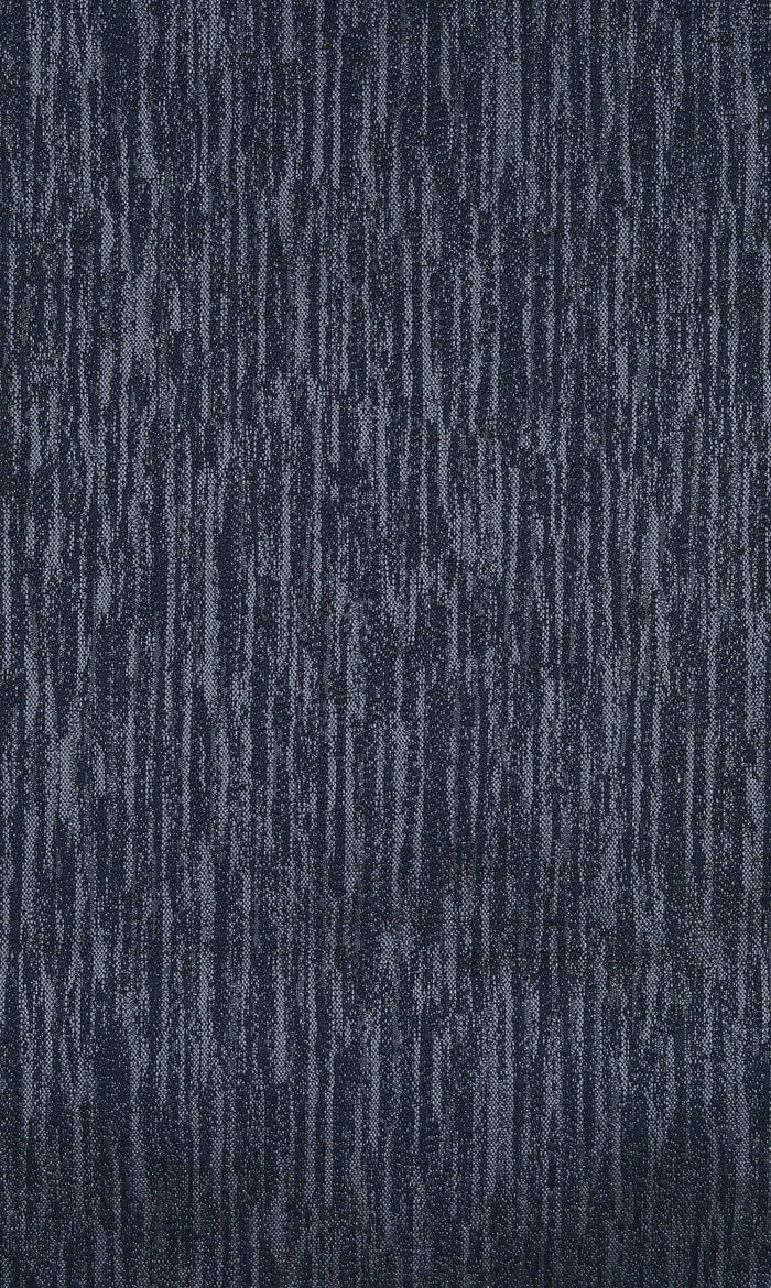 Textured Home Textile Fabric Material By the Metre (Navy Blue)
