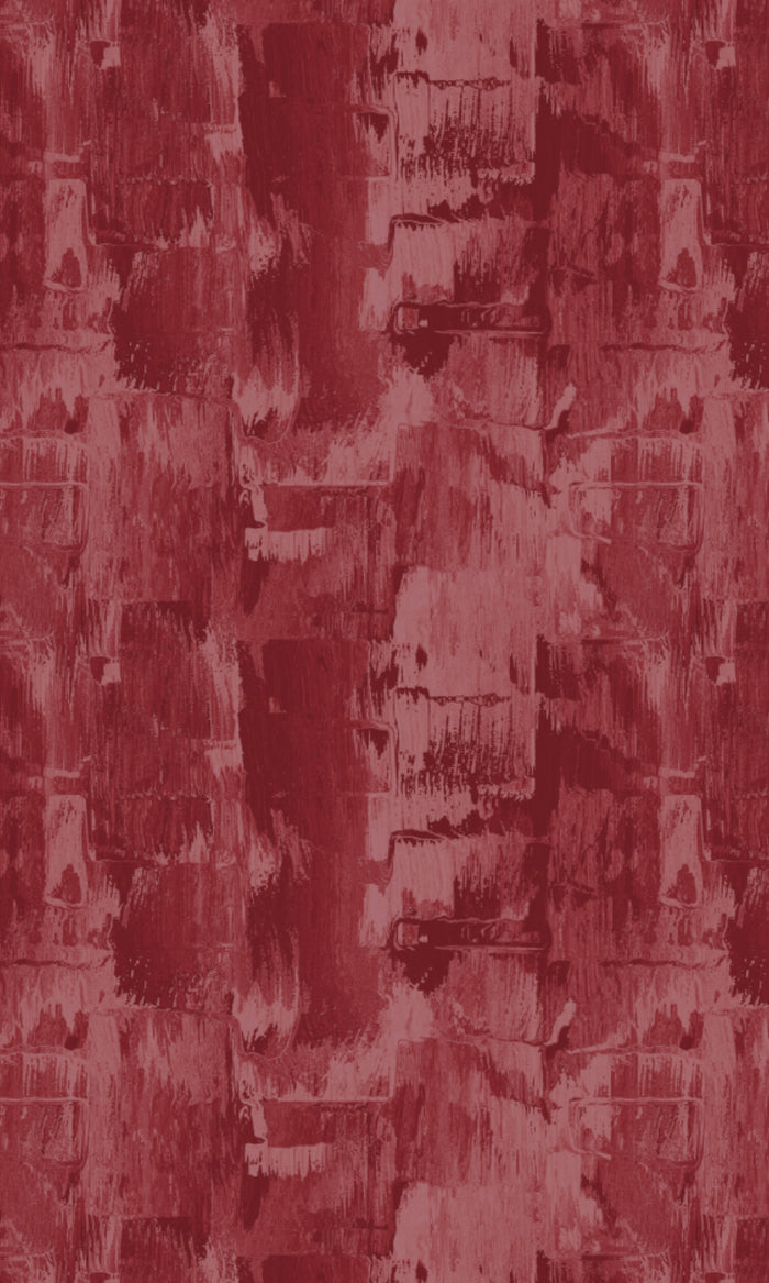 Dimout Striped Home Textile Fabric Material By the Metre (Red)
