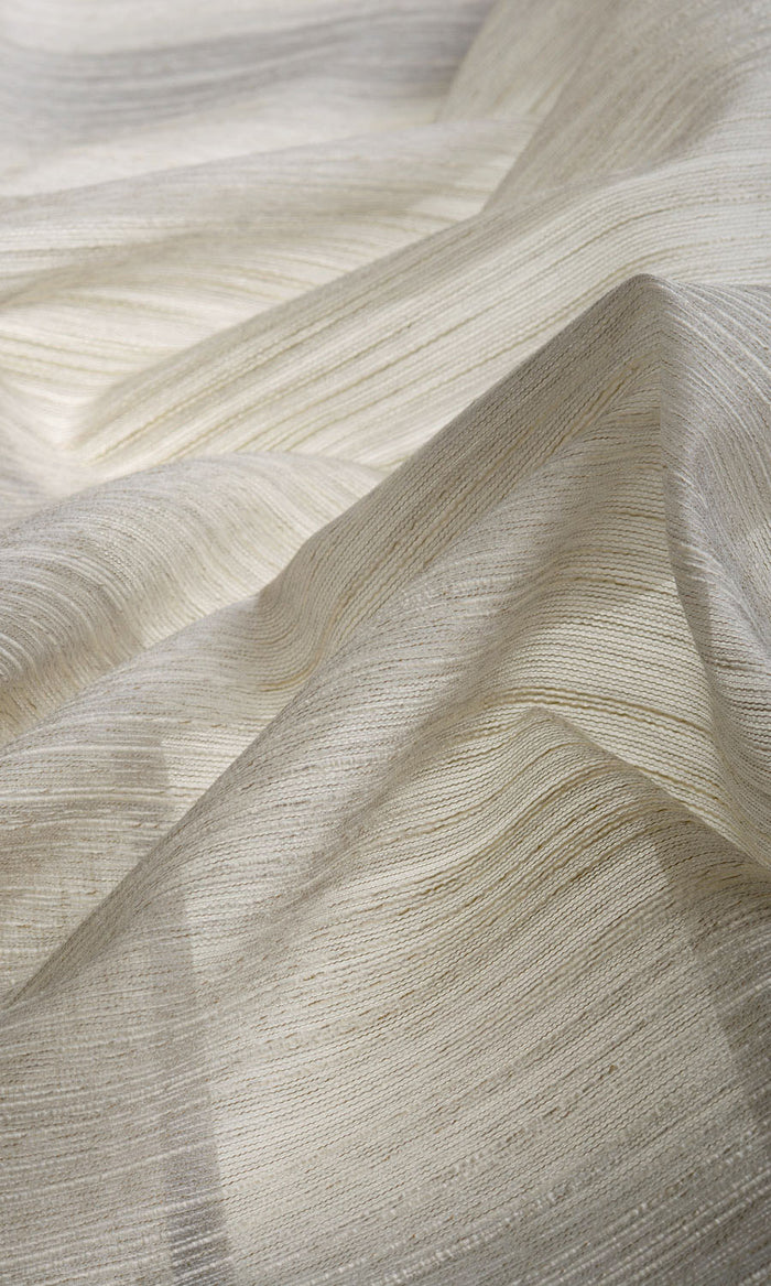 Sheer Made-to-Measure Curtains (Taupe Gray/ Pale Gray)