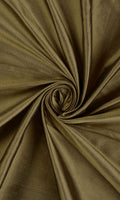 Shantung Silk Curtains (Dark Olive Green)