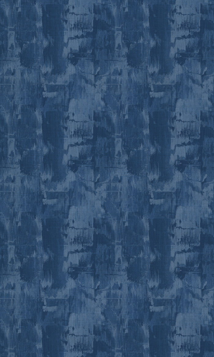 Modern Striped Drapes (Cobalt/ Denim Blue) Extra Long Short Wide
