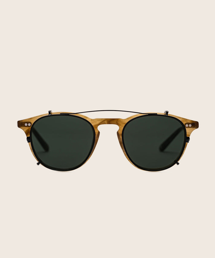 Johann Wolff Otto Matte Black Green Clip #color_matte-black-green