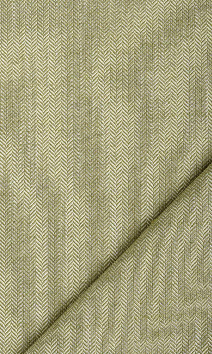 Herringbone Textured Pinch Pleat, Rod Pocket, Eyelet Curtains (Olive Green)