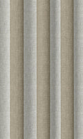 Modern Striped Home Décor Fabric By the Metre (Brown/ White)