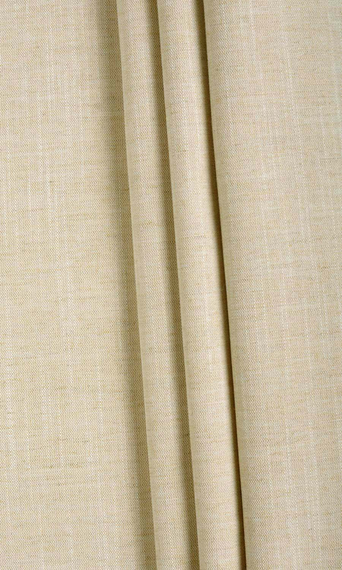 Plain Linen Texture Home Textile Fabric Material By the Metre (Pale Beige)