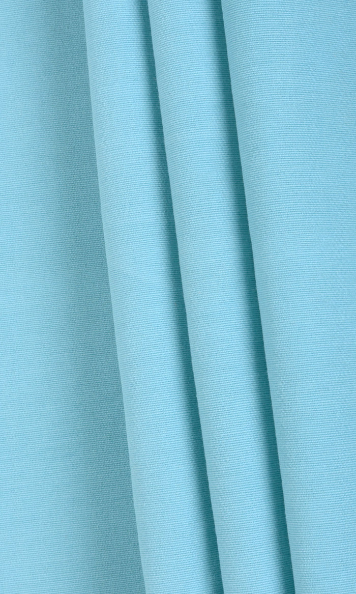 Cotton Curtain Panels (Blue) Extra Long Short Wide