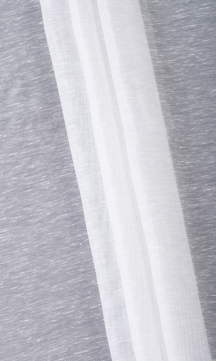 Sheer / Voile Window Treatments Fabric By the Metre (Snow White)