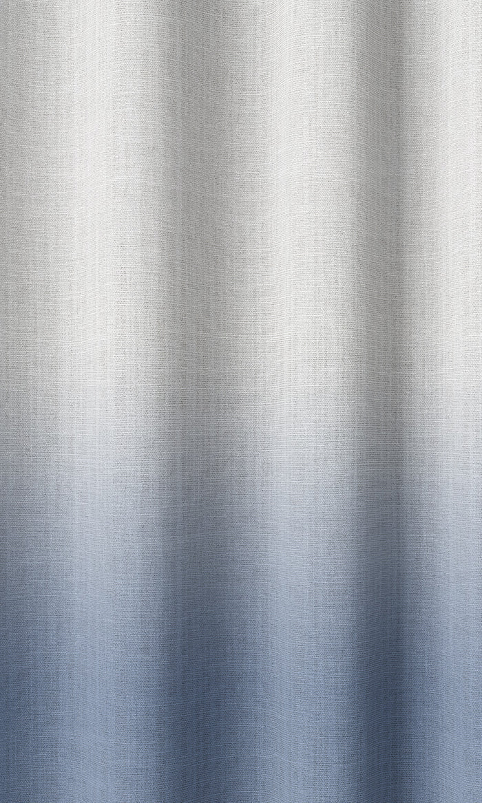 2-Tone Ombre Pinch Pleat, Rod Pocket, Eyelet Curtains (Indigo Blue/ Purple)