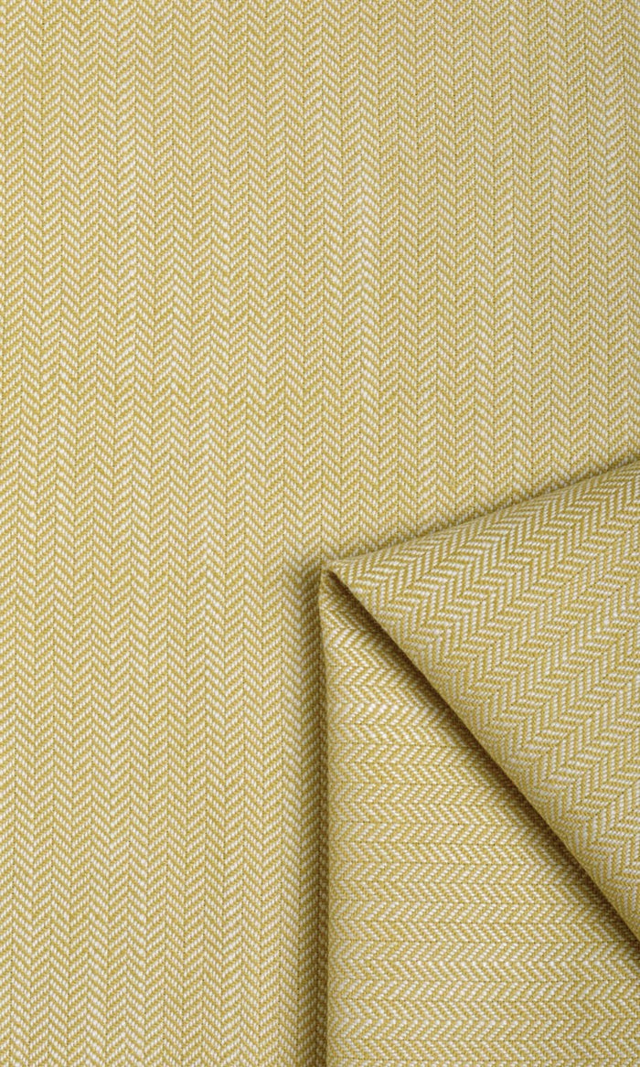 Herringbone Textured Curtains (Yellow) Extra Long Short Wide