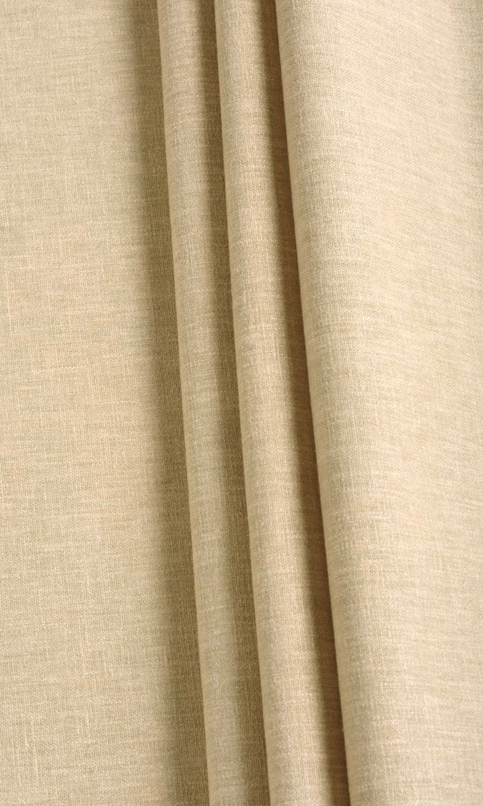 Linen Texture Drapes (Wheat Beige) Extra Long Short Wide