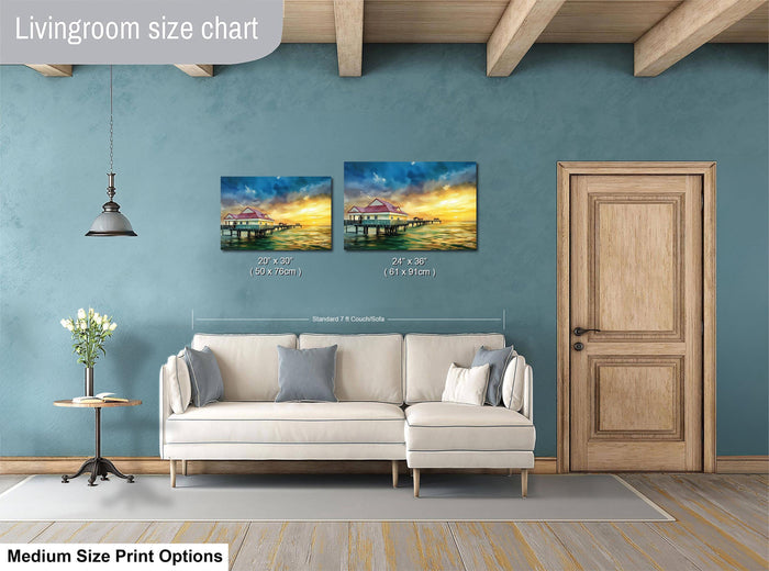 Clearwater Beach aerial photo, Florida pier wall art, sunset over Gulf of Mexico, Tampa Bay drone print, coastal home decor photography, aerial view Clearwater Pier, Florida sunset wall hanging, Gulf Coast pier artwork, Clearwater sunset photograph, drone photo of Pier 60 at dusk, ocean landscape fine art print, Florida seascape wall decor